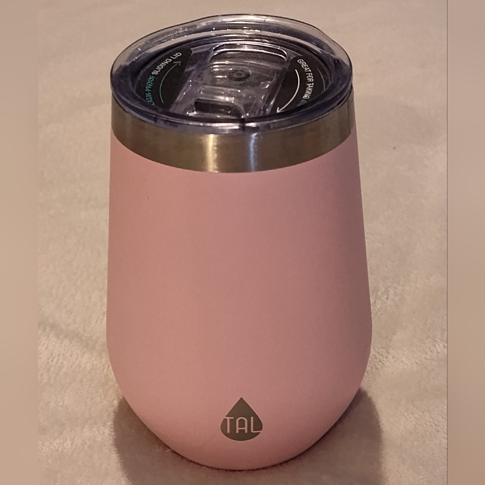 NEW! TAL Stemless Wine Tumbler